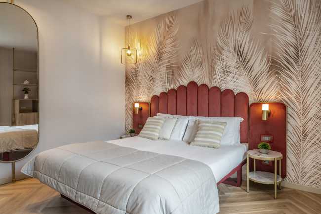 Créativité contemporaine pour le nouvel environnement de la boutique de l'hôtel Salus à Jesolo