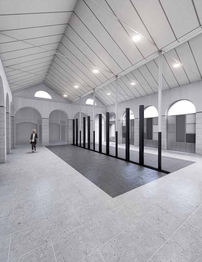 IV edición del concurso Des-Adarve. La instalación Columnas