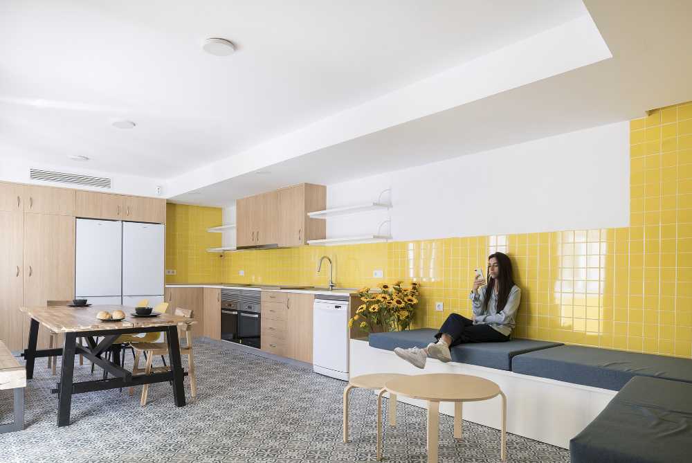 Low Cost comprehensive renovation for the realization of the Getafe Student Residence