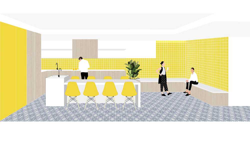 Low Cost comprehensive renovation for the realization of the Getafe Student Residence