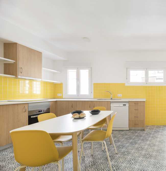 Low Cost comprehensive renovation for the realization of the Getafe Student Residence