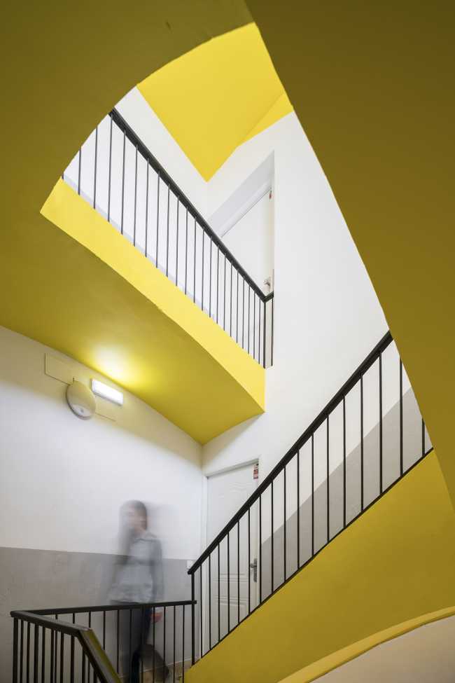 Low Cost comprehensive renovation for the realization of the Getafe Student Residence