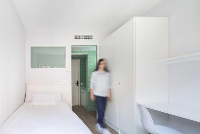 Low Cost comprehensive renovation for the realization of the Getafe Student Residence