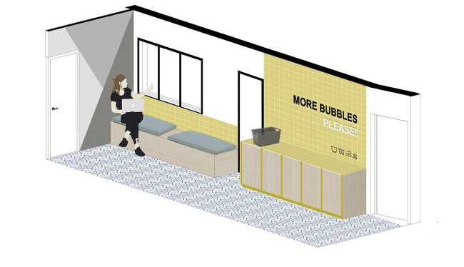 Low Cost comprehensive renovation for the realization of the Getafe Student Residence