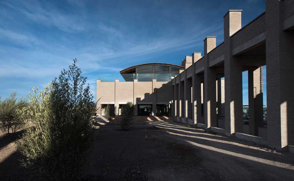 Viñedo De Coté in Mexico combines production and hospitality by harnessing the site's configuration