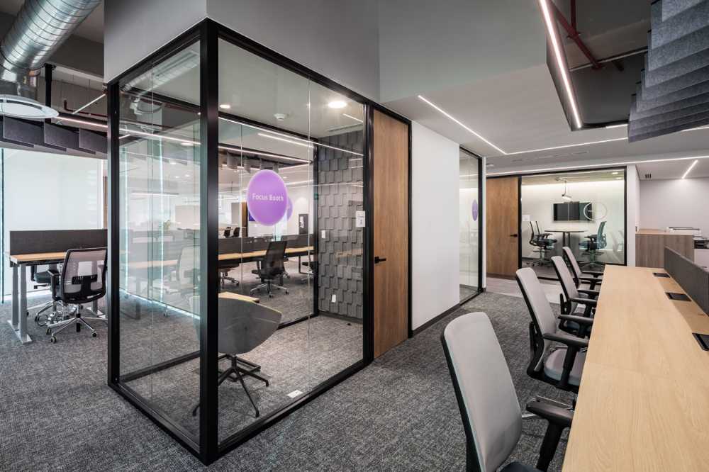 Las oficinas de Siemens Energy en Ciudad de México ofrecen espacios para la nueva forma de trabajo inteligente