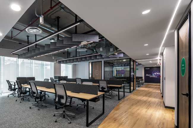 Las oficinas de Siemens Energy en Ciudad de México ofrecen espacios para la nueva forma de trabajo inteligente