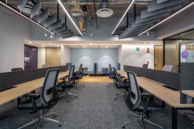 Las oficinas de Siemens Energy en Ciudad de México ofrecen espacios para la nueva forma de trabajo inteligente