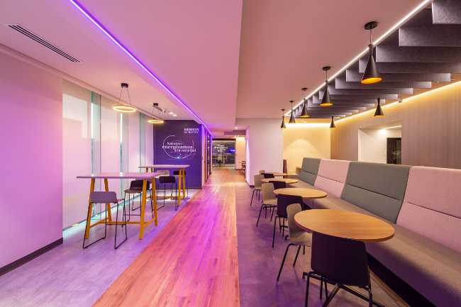 Las oficinas de Siemens Energy en Ciudad de México ofrecen espacios para la nueva forma de trabajo inteligente
