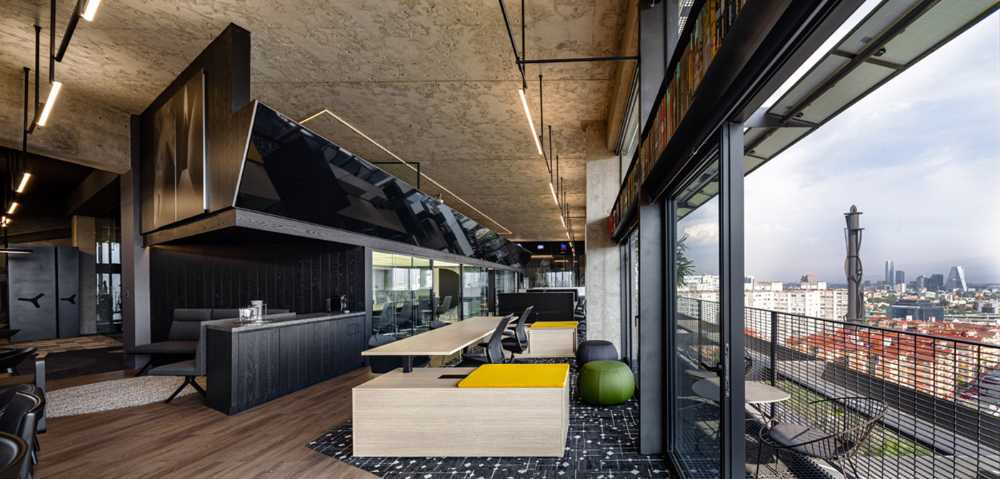 Showrooms and design spaces intertwine at the
