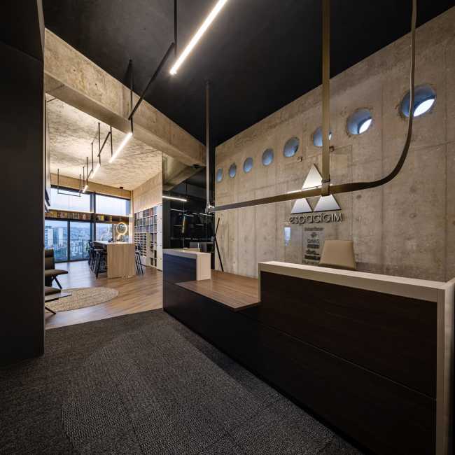 Showroom e spazi di progettazione si intrecciano nell’Espacio Inteligente a Città del Messico