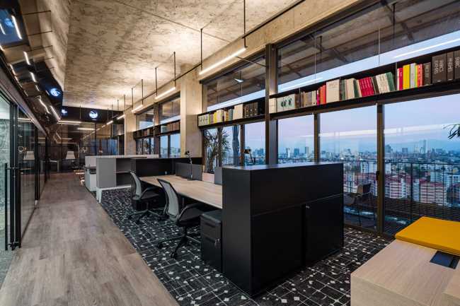 Showroom e spazi di progettazione si intrecciano nell’Espacio Inteligente a Città del Messico