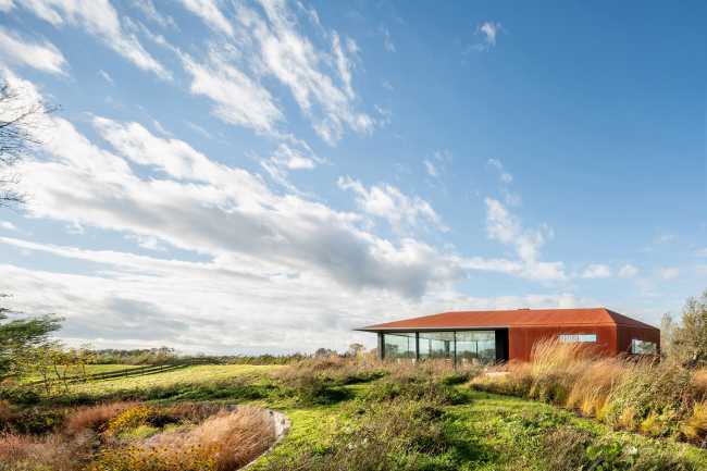 Daylight Dyke House, elegant and contemporary, melds with the Dutch landscape