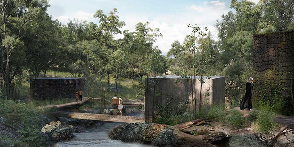 Biodynamic community in Mexico. Architecture that speaks of respect for the rich cultural and natural heritage