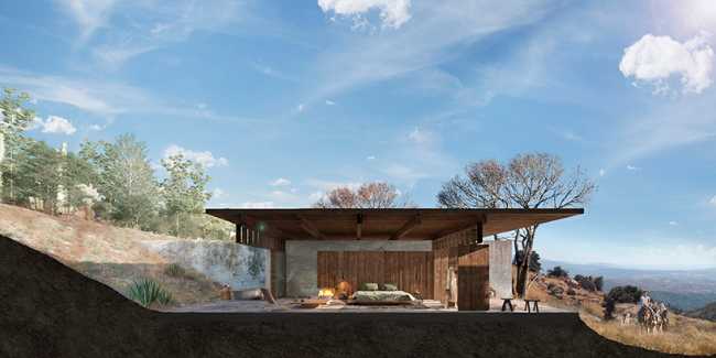 Comunità biodinamica in Messico. Architettura che parla di rispetto per il ricco patrimonio culturale e naturale