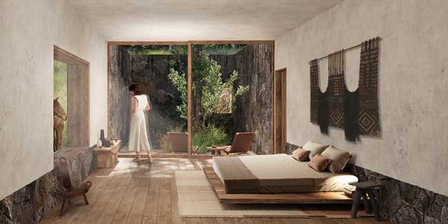 Comunità biodinamica in Messico. Architettura che parla di rispetto per il ricco patrimonio culturale e naturale