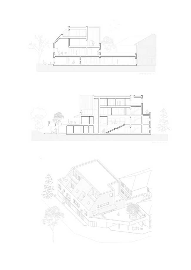 Ursuletul Nursery: un espacio amplio y luminoso, libre de los clichés de las estructuras para la infancia