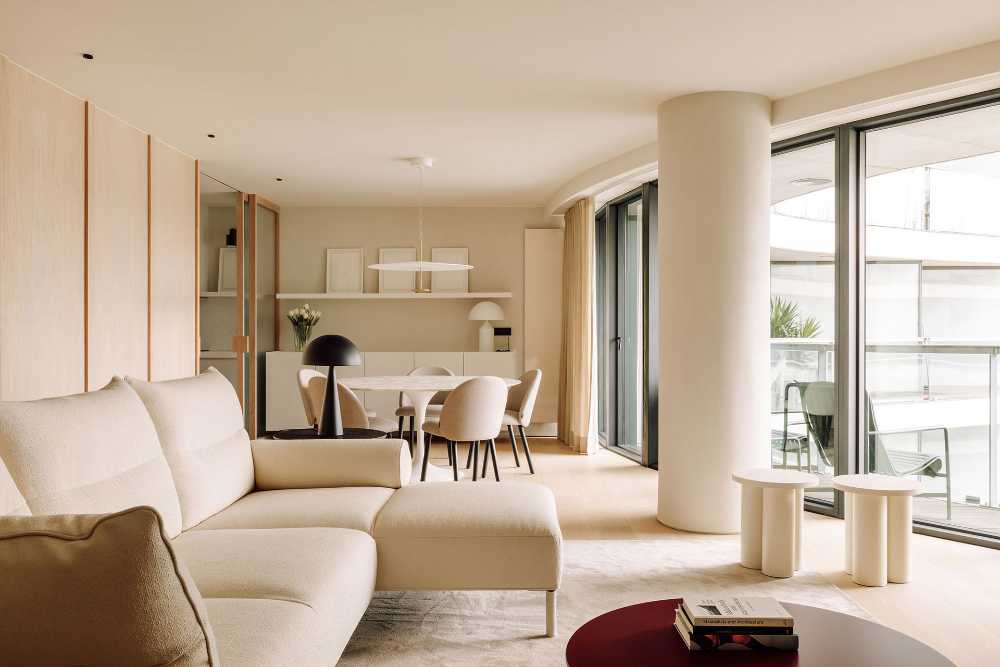 Apartamento AP con tonos íntimos y personalizados para el máximo confort