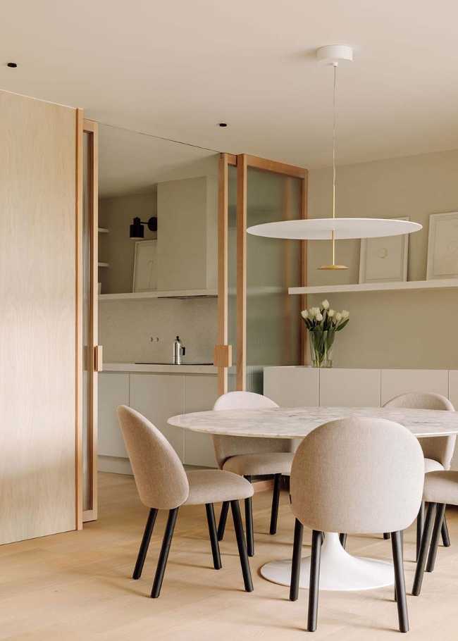 Intimate and personalized tones in Apartment AP for maximum comfort