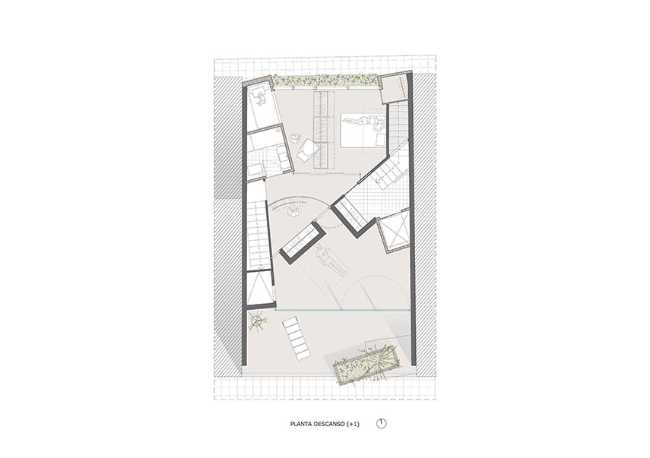 Home-studio in a fisherman's district built with locally-sourced stone. Against architectural banality and the loss of traditions