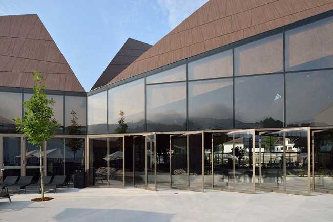 Termalija Family Wellness inspirado en las estructuras vernáculas