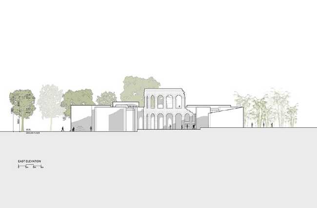 Sino-Italian Cultural Exchange City Reception Center: A town hall hidden in the forest