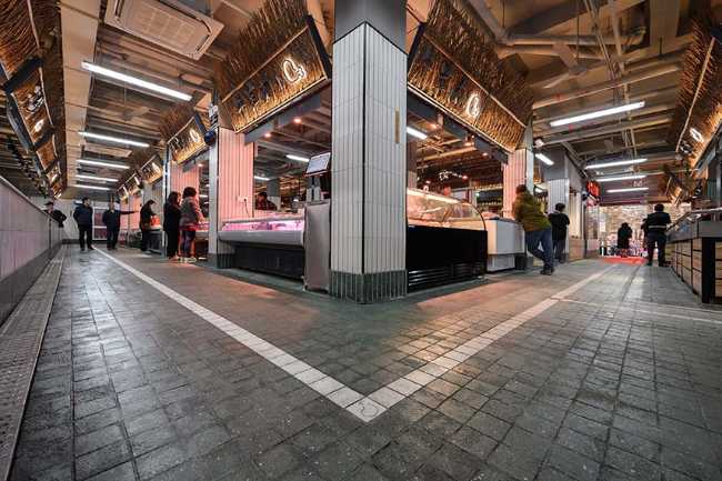 Mengxi Food Market by Julu Foods Group. A market as a warm space for the citizens of Shanghai