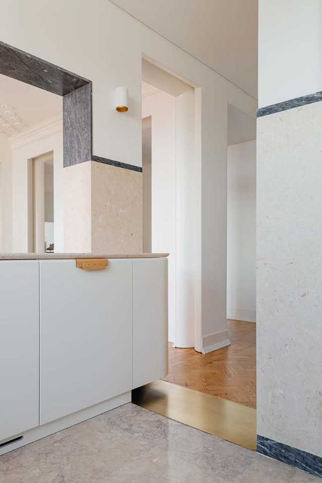 Appartement Bela Vista à Lapa. Cuisiner et manger comme centre de la vie sociale et familiale