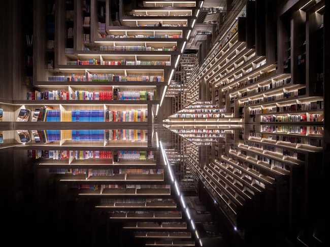 Taiyuan FAB Cinema and Zhongshuge Bookstore. A cross-brand project for the rebirth of film and book culture
