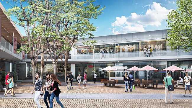 Volumes and materials that dialogue with the urban fabric for the Nuevo Quilmes Plaza Shopping Center