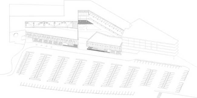 Volumes and materials that dialogue with the urban fabric for the Nuevo Quilmes Plaza Shopping Center