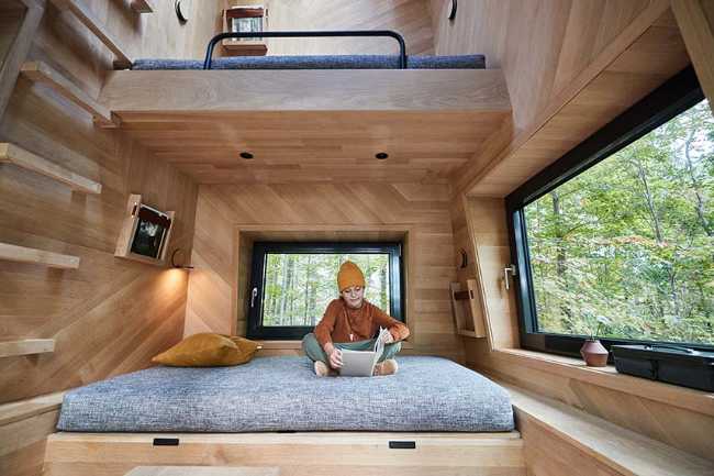 Black Cristal. Una casa sull’albero in legno e metallo negli USA