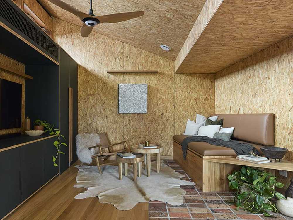 Pepper Tree Passive House. Une dépendance-bureau à domicile confortable et écologique