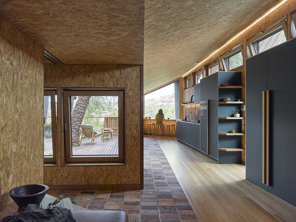Pepper Tree Passive House. Une dépendance-bureau à domicile confortable et écologique