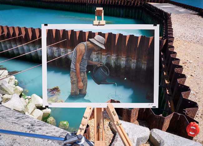 Impossible Street Art. What would artists create if they had no limits?