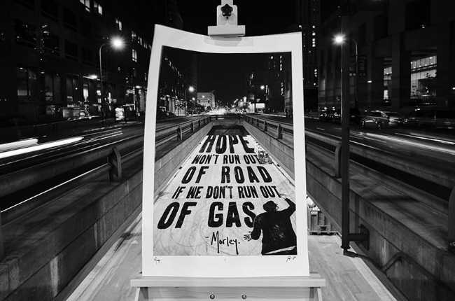 Impossible Street Art. What would artists create if they had no limits?