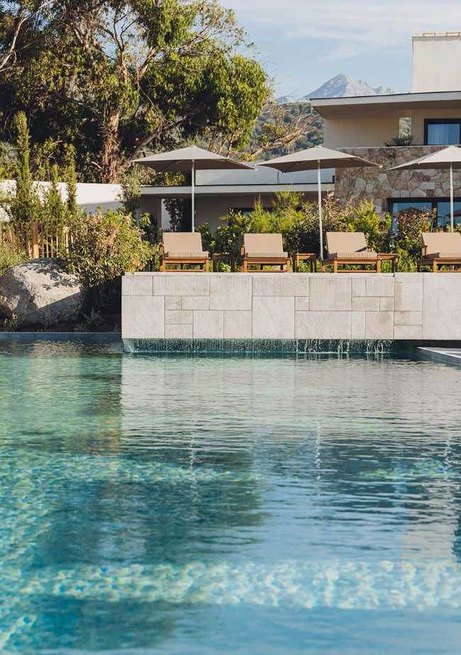 Hôtel Casa Paradisu en Corse comme une grande et discrète résidence