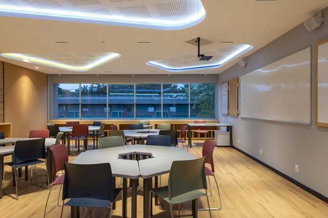 Benessere e flessibilità focus della riqualificazione delle aule di scuola primaria CimOrt a Città del Messico