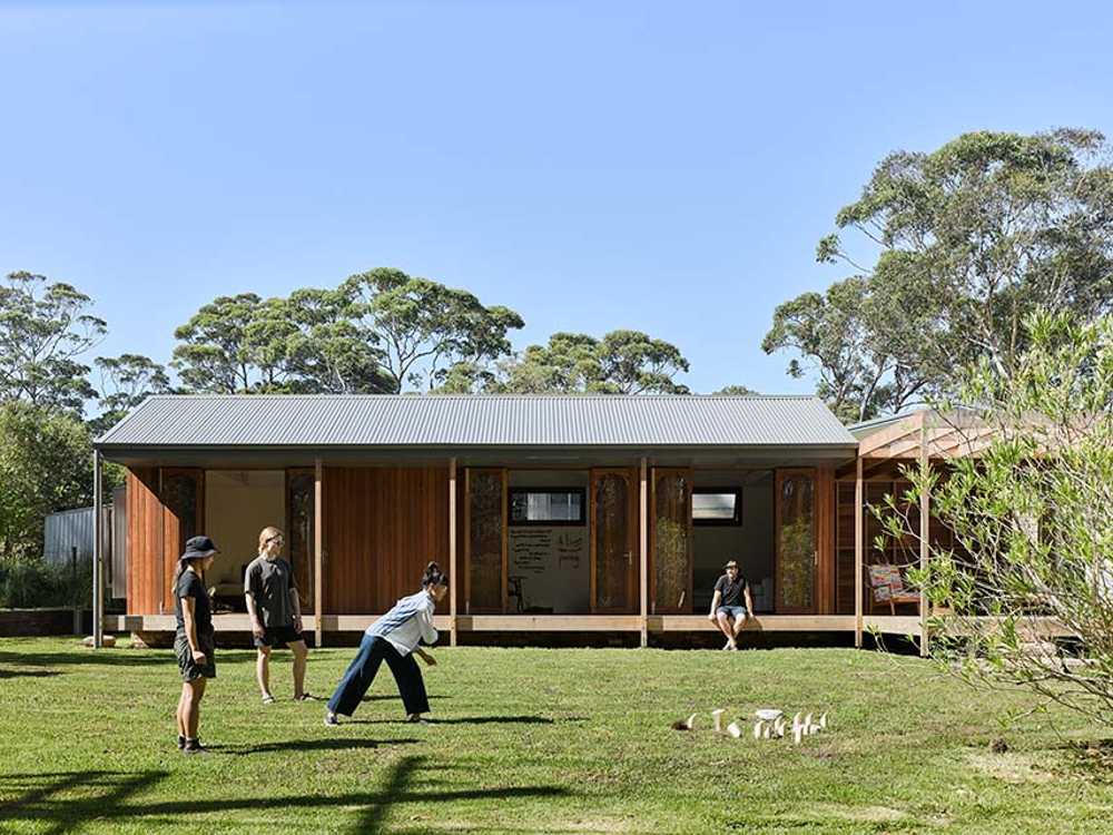 Preserve as much as possible and add as little as possible. The low environmental impact of Re-generation House