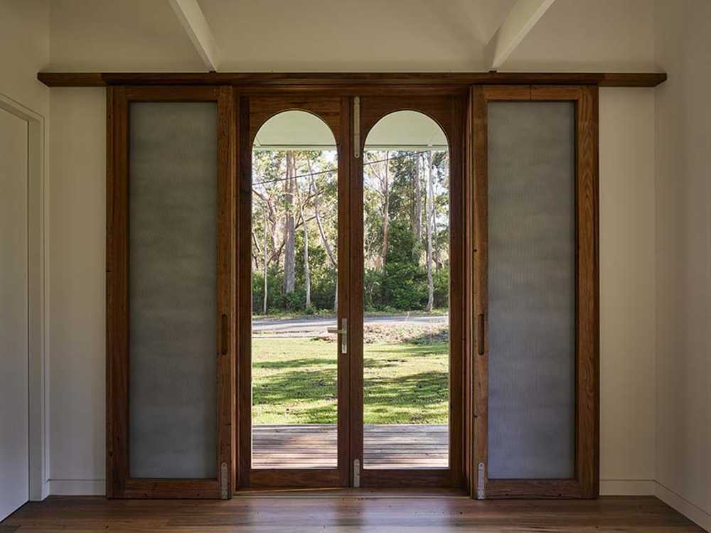 Preserve as much as possible and add as little as possible. The low environmental impact of Re-generation House