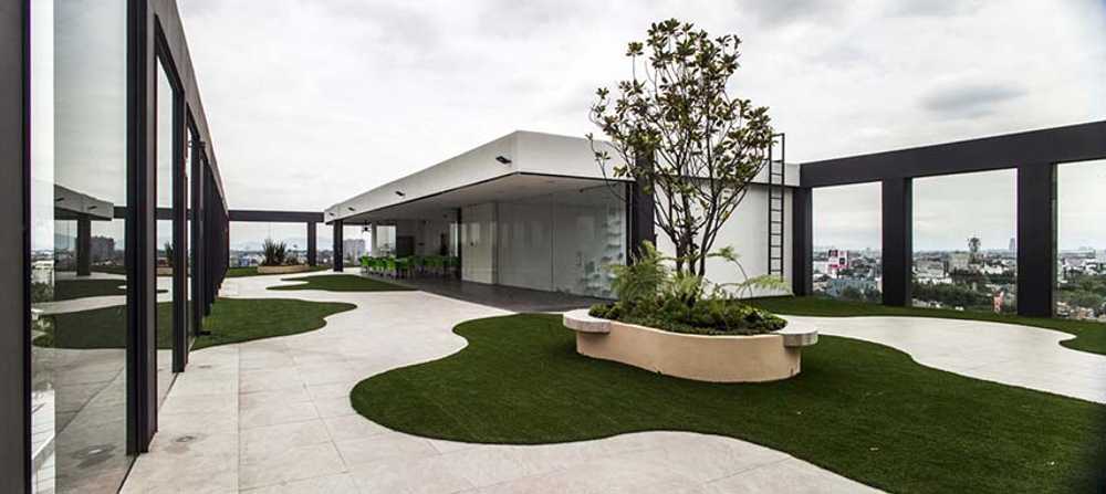 Collegio dell'Immagine Pubblica di Città del Messico. Un edificio di alto livello per una scuola unica al mondo