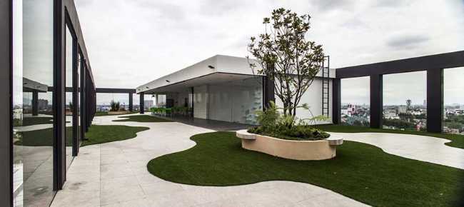 Collegio dell'Immagine Pubblica di Città del Messico. Un edificio di alto livello per una scuola unica al mondo