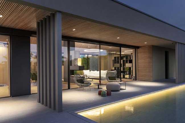 Maison pour les réunions familiales dans un havre de paix. Échapper au quotidien aux