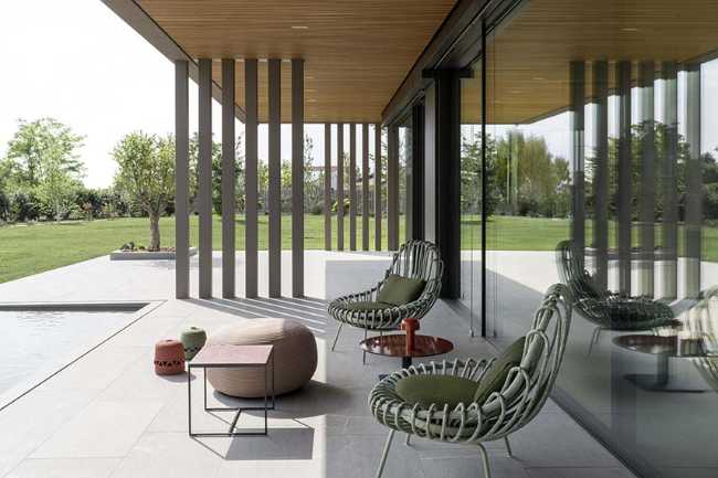 Maison pour les réunions familiales dans un havre de paix. Échapper au quotidien aux