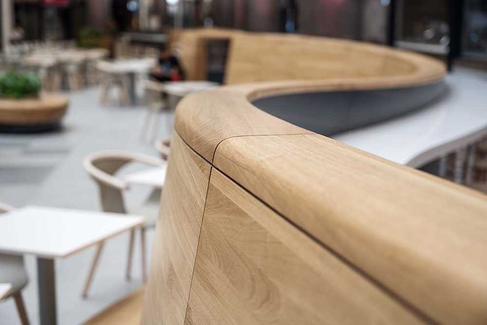 Food&Friends by Westend, la Cour de nourriture écologique à l'intérieur du CC