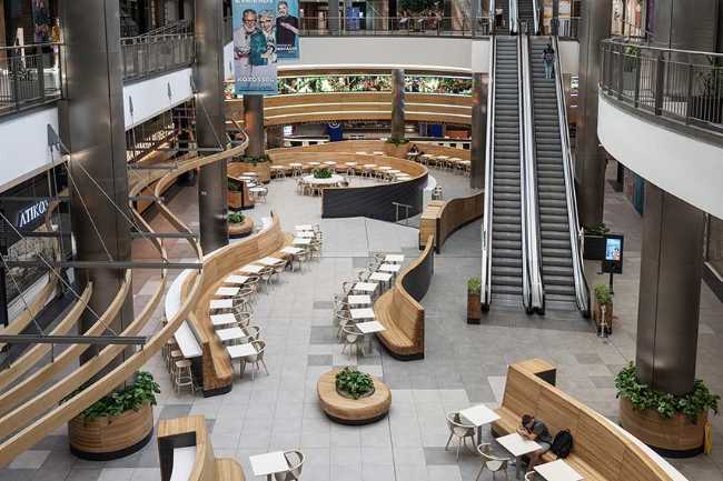 Food&Friends by Westend, la Cour de nourriture écologique à l'intérieur du CC