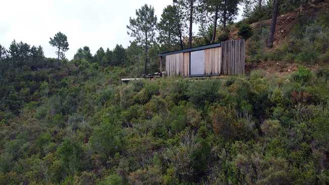 O'Casella prefabricated wooden cabin. Fully immersing in nature while maintaining comfort and protection
