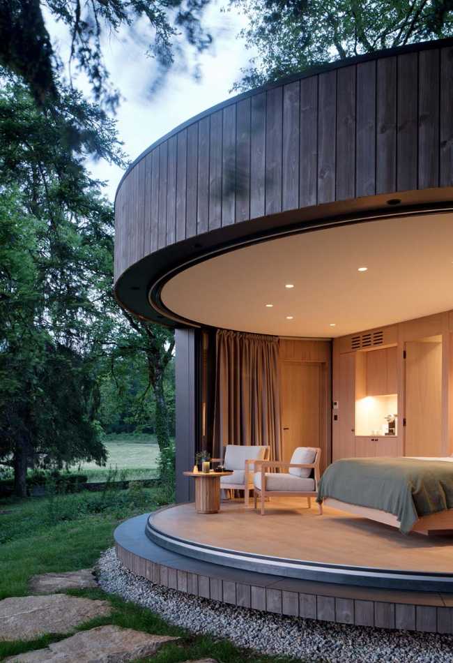 Rivoluzionare l’ospitality con LumiPod. Suite di alto livello incapsulate in cabine autonome adagiate sul paesaggio