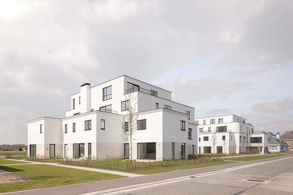 Edifici residenziali Heerweg. Ventotto unità abitative in due volumi dinamici