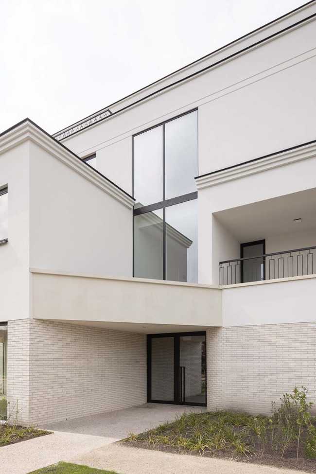 Heerweg Residential Buildings. Twenty-eight housing units in two dynamic volumes